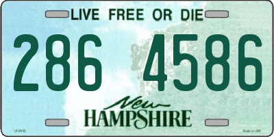 NH license plate 2864586