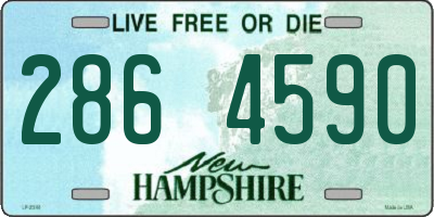 NH license plate 2864590