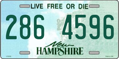 NH license plate 2864596