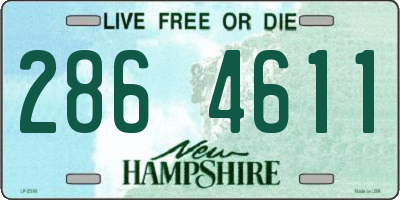 NH license plate 2864611