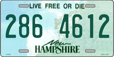 NH license plate 2864612