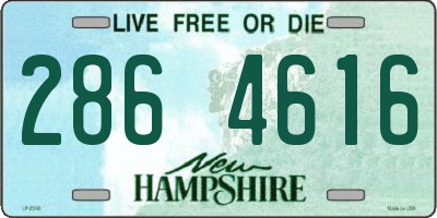 NH license plate 2864616