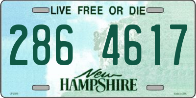 NH license plate 2864617