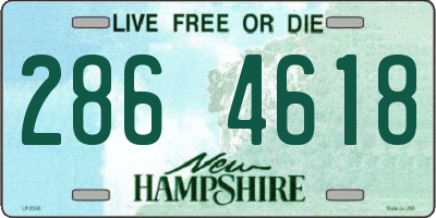 NH license plate 2864618