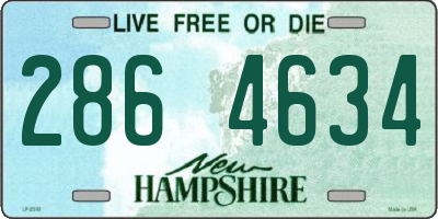 NH license plate 2864634