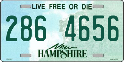NH license plate 2864656