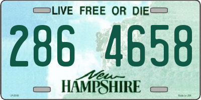 NH license plate 2864658