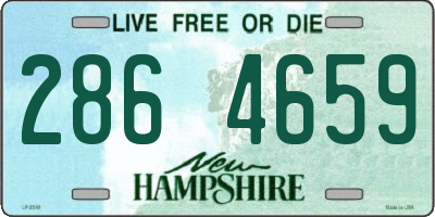 NH license plate 2864659