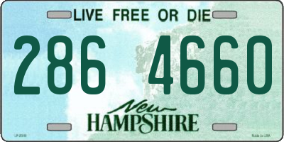 NH license plate 2864660