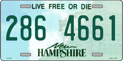 NH license plate 2864661
