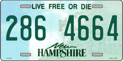 NH license plate 2864664