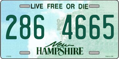 NH license plate 2864665