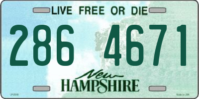 NH license plate 2864671