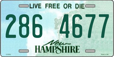 NH license plate 2864677