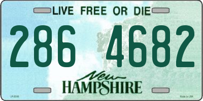 NH license plate 2864682