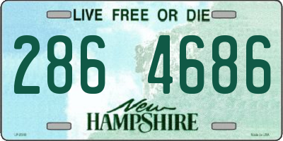 NH license plate 2864686