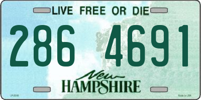 NH license plate 2864691