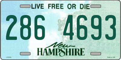 NH license plate 2864693