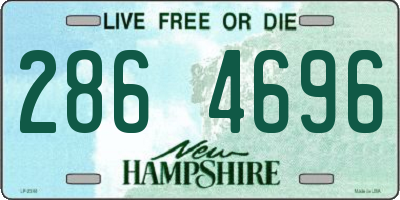 NH license plate 2864696