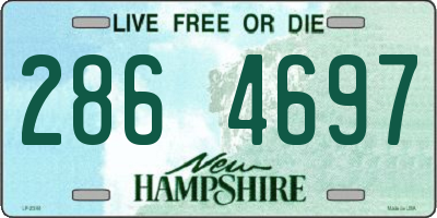 NH license plate 2864697