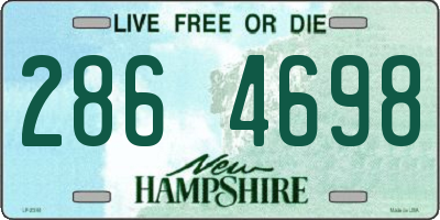 NH license plate 2864698