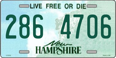 NH license plate 2864706