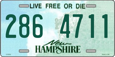 NH license plate 2864711