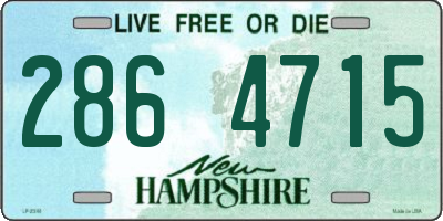 NH license plate 2864715