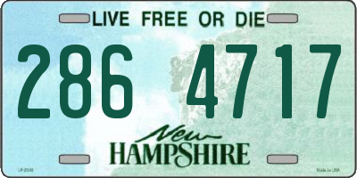 NH license plate 2864717