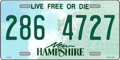 NH license plate 2864727