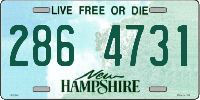 NH license plate 2864731