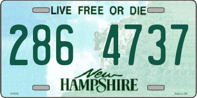NH license plate 2864737