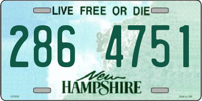NH license plate 2864751