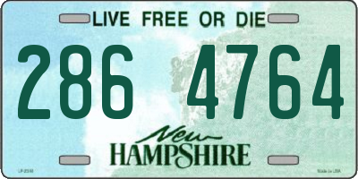 NH license plate 2864764