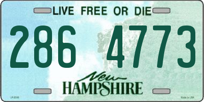 NH license plate 2864773