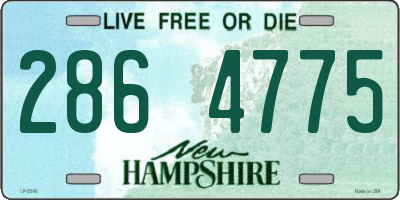 NH license plate 2864775