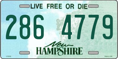 NH license plate 2864779