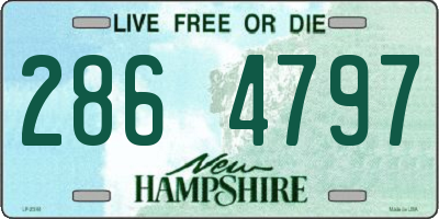 NH license plate 2864797