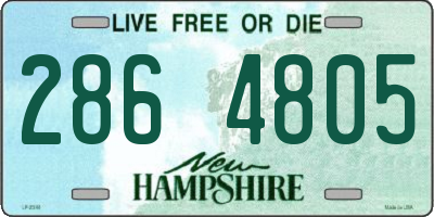 NH license plate 2864805