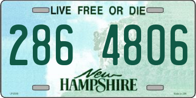 NH license plate 2864806