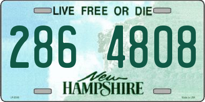NH license plate 2864808