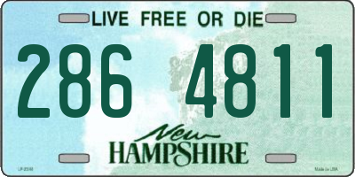 NH license plate 2864811