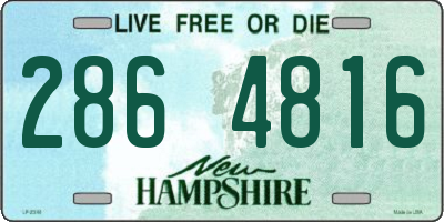 NH license plate 2864816