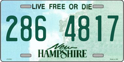 NH license plate 2864817