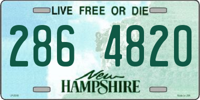NH license plate 2864820