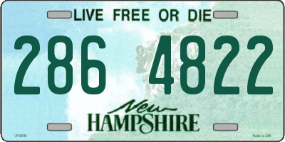 NH license plate 2864822