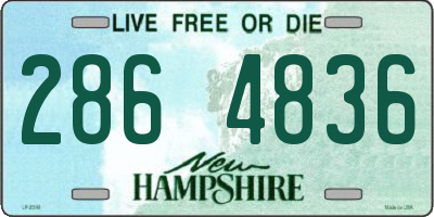 NH license plate 2864836