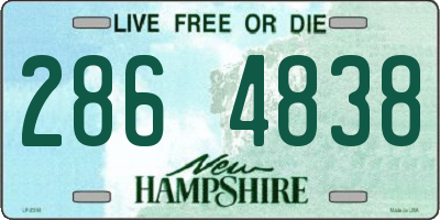 NH license plate 2864838