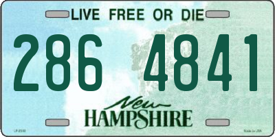 NH license plate 2864841