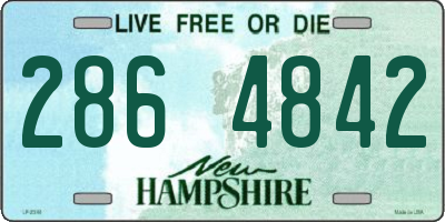 NH license plate 2864842
